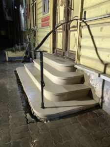 stone staircase, external staircase, stairs